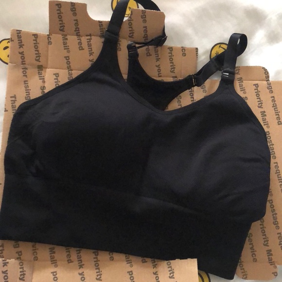 Zella Black bralette adjustable straps black small - Picture 3 of 8